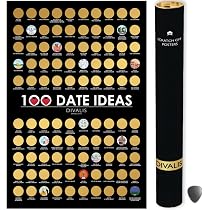 Poster à Gratter 100 Rencontres En Couple – 100 Idées De Dates Originales à Découvrir Ensemble