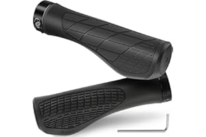 HXUING Impugnature per Biciclette, Impugnature Bici Universale Impugnature per Manubrio Bici Manopole Bicicletta Ergonomiche, per MTB/Mountain/Downhill/Bicycles/Scooter