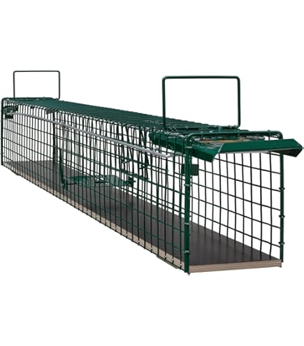 Elbe Marterval Levend, Levende Martersval, Dierenval Van Draad Gegalvaniseerd Bijtvast Kattenval Vossenval Konijnenval Wasbeerval 61x18x21 Cm 1 Valdeur Handvat Weerbestendig 690890807