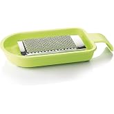 Râpe Guzzini Formes Home - Lame Acier Inox Amovible, Base Antidérapante, Blanche, Lave-vaisselle