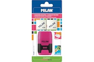 MILAN Blister afilaborra Compact Touch+ 2 gomas de recambio