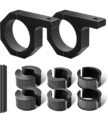 Support De Montage Pour Phares De Travail QWORK - Compatible 19-32mm