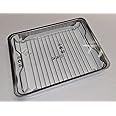 IKEA KONCIS Roasting Tin With Grill Rack U2013 Stainless Steel U2013 40x32 Cm Ud83cudf57ud83dudd25 | UK