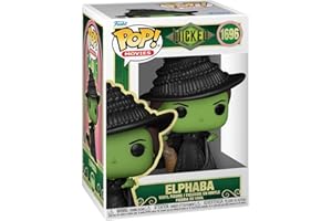 Funko Pop! Movies: Wicked - Elphaba - Figura de Vinilo Coleccionable - Idea de Regalo- Mercancia Oficial - Juguetes para Niños y Adultos - Muñeco para Coleccionistas y Exposición