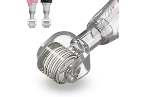 ‎HAMINOS Kopf 1 mm kompatibel mit Haminos Derma Roller, 105 Titannadeln