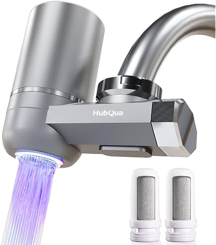 2x Wasserhahnfilter-Kartuschen Mit Aktivkohle – Gegen Kalk, Chlor & Blei, Mit LED-Anzeige 2x Wasserhahnfilter-Kartuschen Mit Aktivkohle – Gegen Kalk, Chlor & Blei, Mit LED-Anzeige
