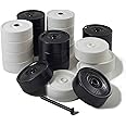 Garden Games Giant Draughts Pieces, Diameter Measures 25 Centimetres, UV Treated PVC