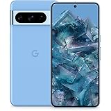 Google Pixel 8 Pro – Smartphone Android débloqué avec téléobjectif, 24 Heures d'autonomie et écran Super Actua– Bleu Azur, 12