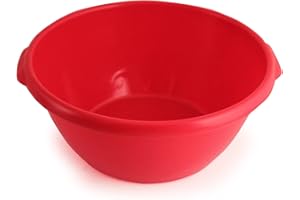 Bentley Industrial WUB.01/R Washing Up Bowl, Round, Red