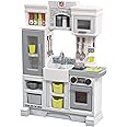 Step2 Downtown Delights Kitchen Play kitchen for children | Play kitchenette made of plastic | Includes 24 accessories