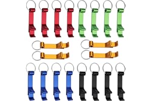 LONELY HIGH HEELS 20 apribottiglie in alluminio, per birra e bibite gassate, con portachiavi e artiglio, tascabile, 5 colori