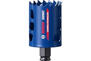 Bosch 1x EXPERT Tough Material Hole Saw (for Wood with metal, Brick, Ø 54 mm, Professional Accessory Rotary Drill/Drivers)