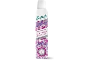 ‎BATISTE Batiste Trockenshampoo 24H Fresh 200ml, ohne Ausspülen, Haarpflege Spray mit erfrischendem Duft, Touch Activated Technologie, vegan & unsichtbar, von Batiste Hair Care