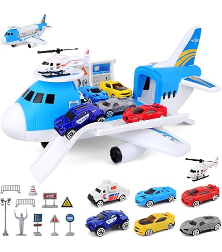 Jouet Bois Enfants 3 Ans BRIO World - Avion De Voyageurs En Bois - 3 Places + Figurines