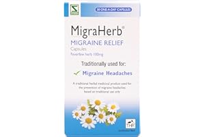 SCHWABE Migraherb Feverfew Herb 100mg - 30 Capsules