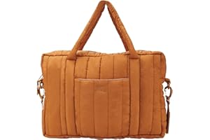 Hylat Baby Sac à Langer avec Matelas à Langer – Sac Pratique et Léger pour Mamans Actives – Grand Compartiment, Bandoulière Amovible & Poches de Rangement – Idéal pour Voyage & Déplacements