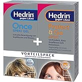 HEDRIN Vorteilspack - 1 x ONCE Spray Gel (60 ml) + 1 x Protect&Go Spray (120 ml) - Set zur Beseitigung und Vorbeugung von Kop