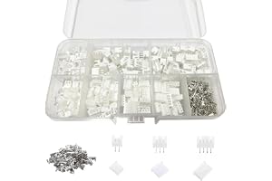 450 stycken JST kontaktsats, 2/3/4-polig hane och kvinna, PH 2,0 mm JST kabeladapter, chassi adapter kontakt terminalkit
