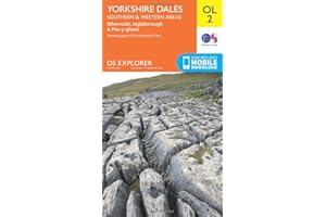 Yorkshire Dales Map | Southern & Western | Ordnance Survey | OS Explorer Map OL2 | England | Walks | Hiking | Maps | Adventure: OL02