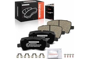 Frankberg Brake Pad Set incl. 4x Pads Rear Compatible with Galaxy WA6 S-Max WA6 V60 I 155 V70 III 135 R.a.n.g.e R.o.v.e.r Evoque L538 Replace# 30742491