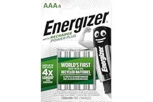 HOLD. ENERGIZER Energizer NiMH Power Plus AAA 700mAh - Blister de 4