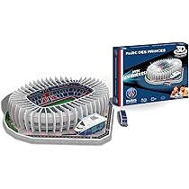 Mini Puzzle 3D Parc des Princes PSG – Maquette Stade Paris Saint-Germain – ... 3760046781369