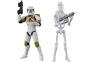 Star Wars The Black Series Klon Commander & B1 Kampfdroide Star Wars: Battlefront II Action-Figuren (15 cm) zum Sammeln
