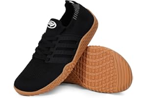 RUYI Unisex szerokie buty do chodzenia boso, dla kobiet i mężczyzn, minimalistyczne buty do biegania w terenie, oddychające, antypoślizgowe, z podeszwą Zero-Drop
