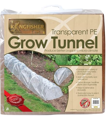 Lot De 2 Tunnels De Culture Navoys - 1.5m X 45cm X 42cm - Protection Plantes, Antirouille, Polyéthylène - Pour Légumes & Fleurs