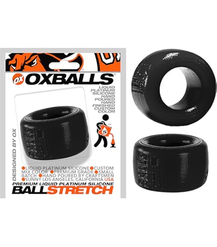 Ballstretcher BALLER Center Squeeze – Silicone Souple, Forme Sablier – Pour étirement Doux Et Contrôle