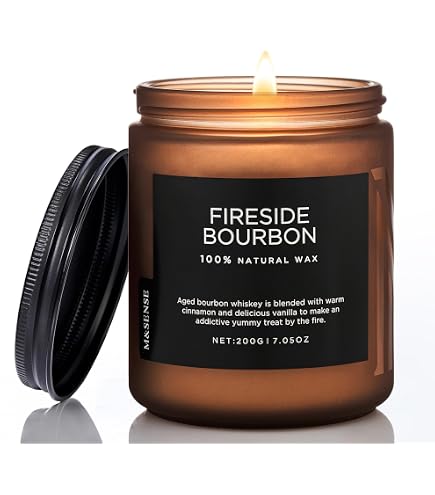 Bougie Parfumée Fraise Vanille 400g - 75h De Brûlage - Cire De Soja Écolo