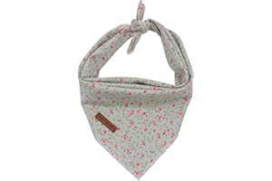 Unique style paws Écharpe pour chien 1 pièce Triangles de cou lavables en coton Bandanas pour chiens de petite, moyenne et grande taille