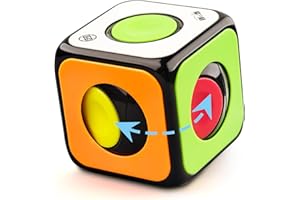 ROXENDA Speed Cube, Irregular 1x1x1 Cube, 3D Smooth Fas CubeToys Fast Cubing Fun for Children Adults (1x1x1 Cube)