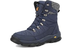 VTASQ Buty śnieżne Mężczyźni Kobiety Wodoodporne Sznurowane Buty z podszewką z futra Wygodne ciepłe zimowe antypoślizgowe buty