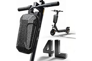 Giabuao Scooter Bag for Scooter 4L, Waterproof Scooter Bag with Quick Release, Front Tube Bag, Large Handlebar Bag, Scooter, Front Pocket for Electric Scooter for Xiaomi/Sedway Ninebot/NIU/iScooter