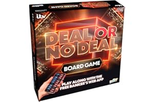 Big Sky Games Deal or No Deal Board Game - Strategy, Luck Game Show for 6 Players, Ages 8+