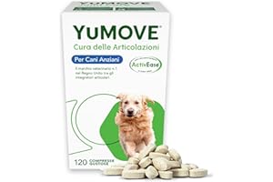 YuMOVE Joint Care Integratore Articolazioni per Cani con 9+ anni, 120 Compresse, Supporta la Mobilità e Rinforza le Articolazioni di Cani Anziani, con Glucosamina, Condroitina e Acido Ialuronico