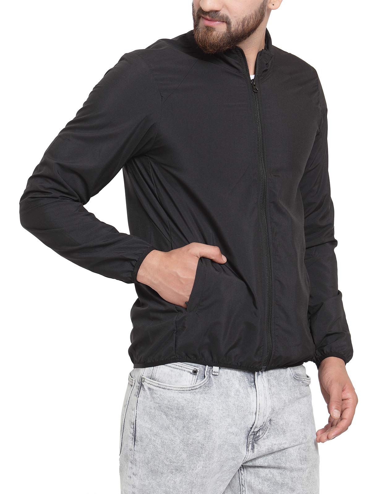 Lightweight Solid Wind Cheater Jacket 