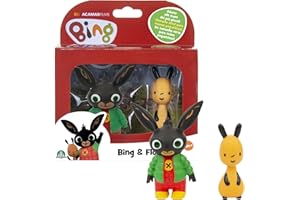 Giochi Preziosi Bing Para mini figurek, Bing Witing Flop z uśmiechem, odpowiednie dla małych dzieci, dzieci od 18 miesięcy, BNG10Z01