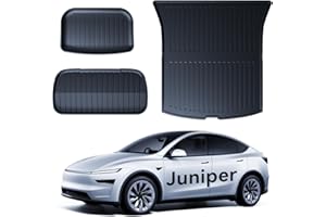 ‎LANTU LANTU Mata do bagażnika 3 szt. dla Tesla Model Y 2025, na każdą pogodę, TPE, antypoślizgowa i wodoszczelna
