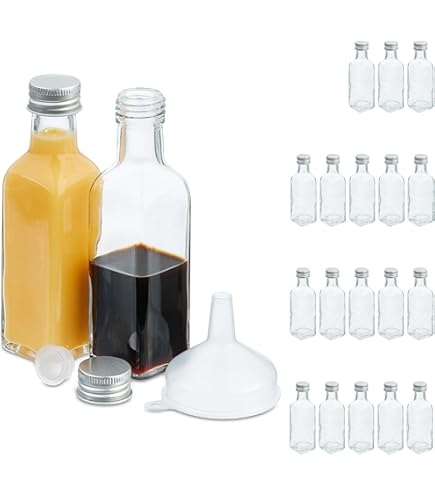 48 Glazen Flessen 60 Ml Met Beugelsluiting - Hervulbare Flesjes Voor Likeur, Siroop, Olie - Inclusief Beugel En Dop