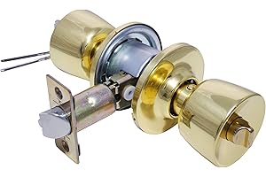 Tesa Assa Abloy 3500U0LP Jeu de poignées TULIPA pour portes en laiton poli Fonction 00 TULIPA