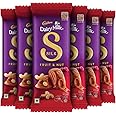 Cadbury Dairy Milk Silk Fruit & Nut Chocolate Bar,55 Gram (Pack of 6)