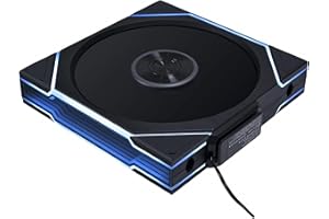 Lian Li UNI FAN TL Wireless RGB Fan 140mm – Reverse Blade Gaming PC Fan Black | PWM Case Fan – 26 ARGB LEDs – Up to 1,800 RPM – Daisy-Chain System – High Airflow – Low Vibration – Quiet Operation