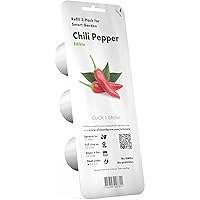 Emsa M5260700 Click & Grow Capsula di substrato Chili Pepper, confezione di ricarica per Smart Garden, set di 3