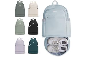 SZSYCN Sac à Dos de Sport avec Compartiment à Chaussures et Poche Humide, Sac à Dos de Voyage Pliable pour Femmes, Grand Sac à Dos de Voyage imperméable, Sac à Dos décontracté imperméable