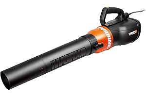 WORX WG518E Air Turbine Corded Leaf Blower, 2500 W, Black