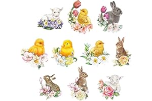 ‎IDEEN MIT HERZ Ideen mit Herz 3-D Motive, ausgestanzt, ca. 7-10 cm, 10 Stück im Beutel | Bilder zum Basteln & Dekorieren | Grußkarten selber machen | Bildmotive für Scrapbooking & DIY-Deko (Frühlingsmomente)