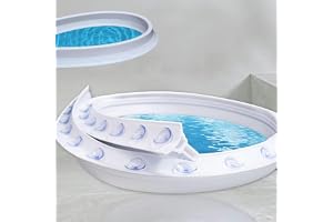 MEOYCHB Duschtröskel med sugkopp Silikonmaterial Duschtröskel Vattendämpare Duschtäcke för Badrum Kök Våt och Torr Separation (Storlek: 80 cm / 32 tum)