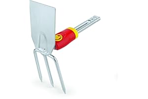 WOLF GARTEN Wolf-Garten 71AIA007650 LN-M Mini Zappa, Rosso/Argento, 14x23.5x30.5 cm